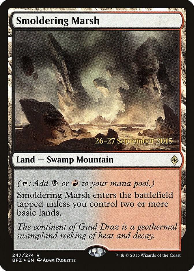 Smoldering Marsh [Prerelease Cards] 247