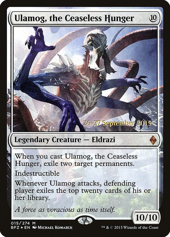 Ulamog, the Ceaseless Hunger [Prerelease Cards] 15