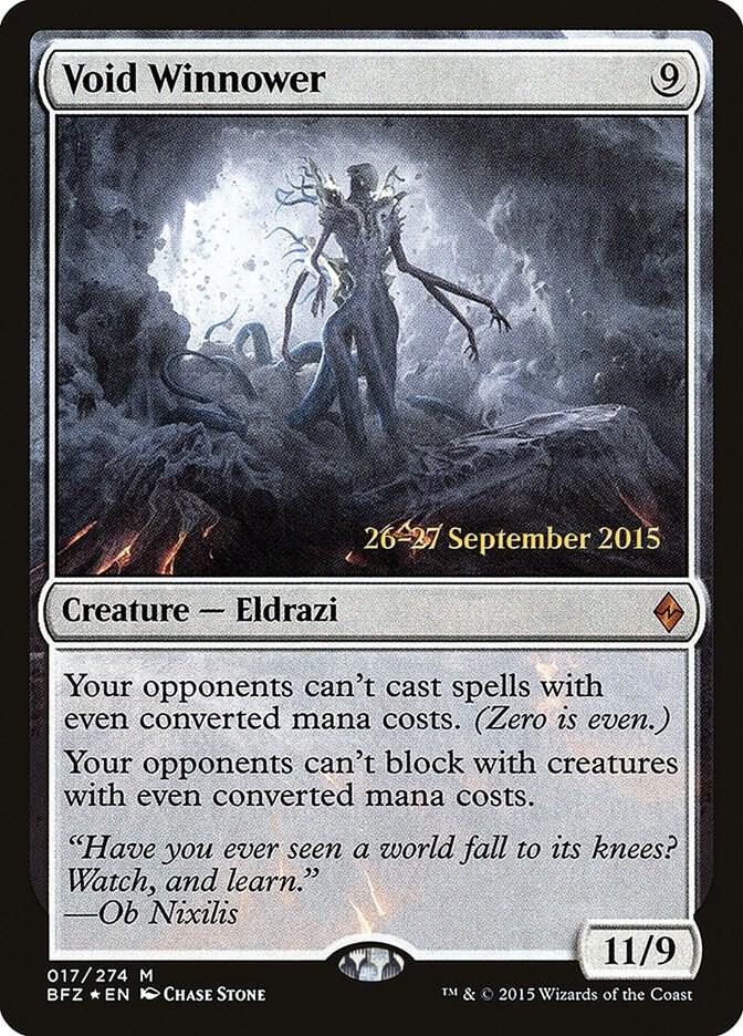 Void Winnower [Prerelease Cards] 17