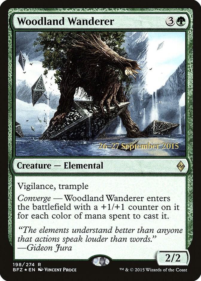 Woodland Wanderer [Prerelease Cards] 198