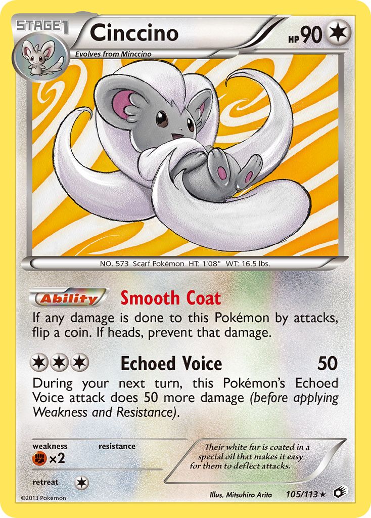 Cinccino - 105/113 Legendary Treasures