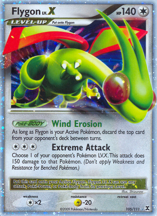 Flygon LV.X - 105/111 Rising Rivals