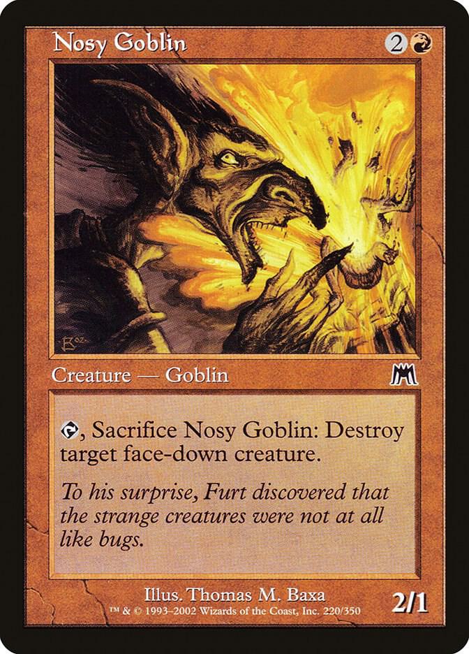 Nosy Goblin [Onslaught] 220