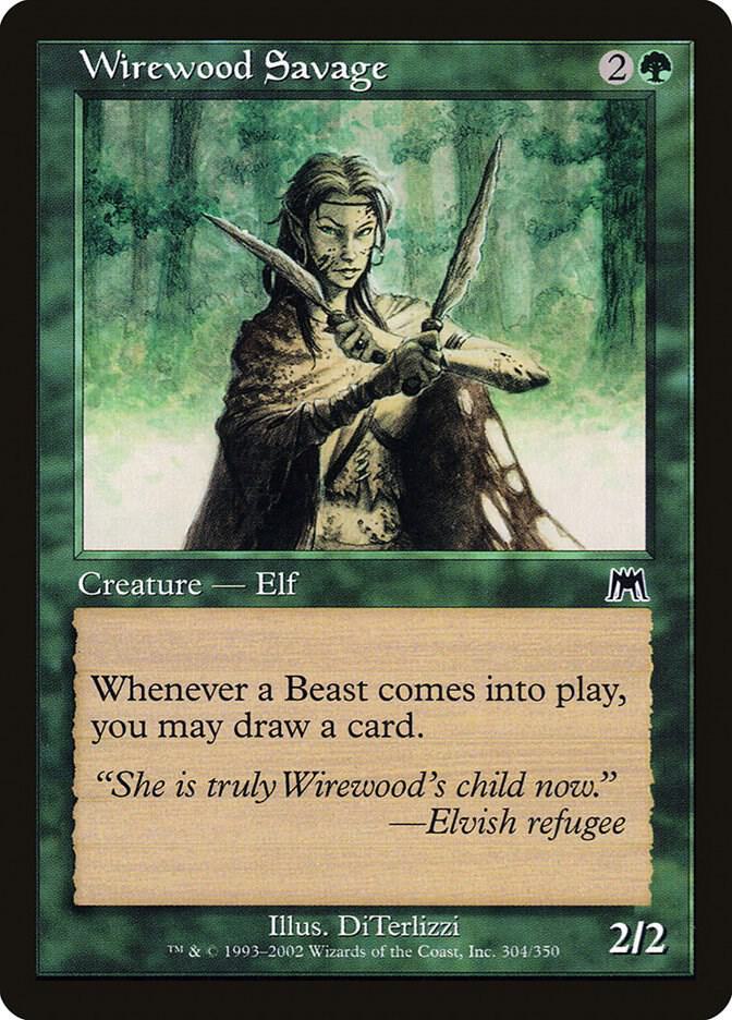Wirewood Savage [Onslaught] 304