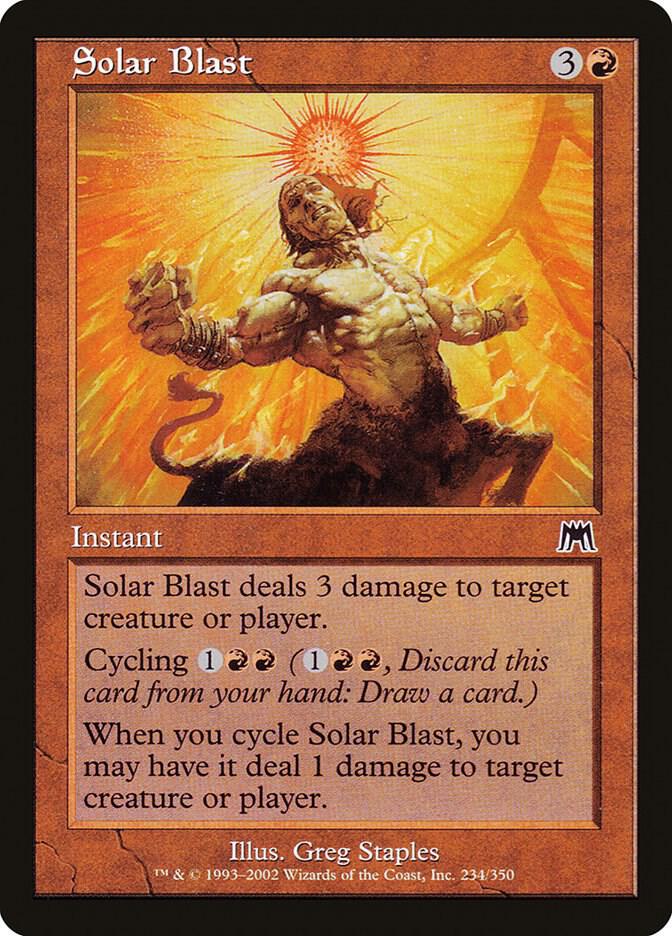 Solar Blast [Onslaught] 234