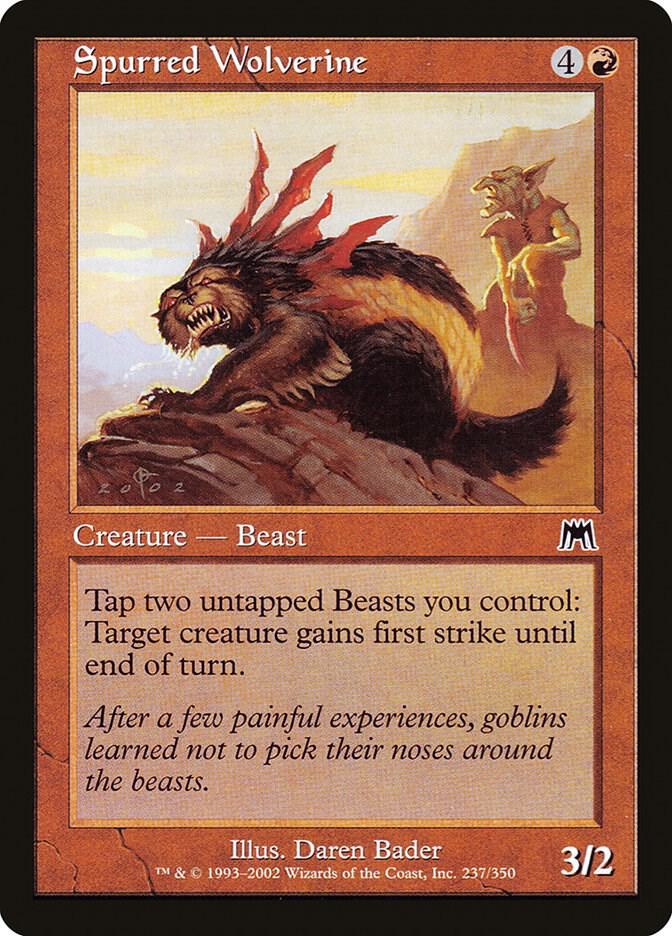 Spurred Wolverine [Onslaught] 237