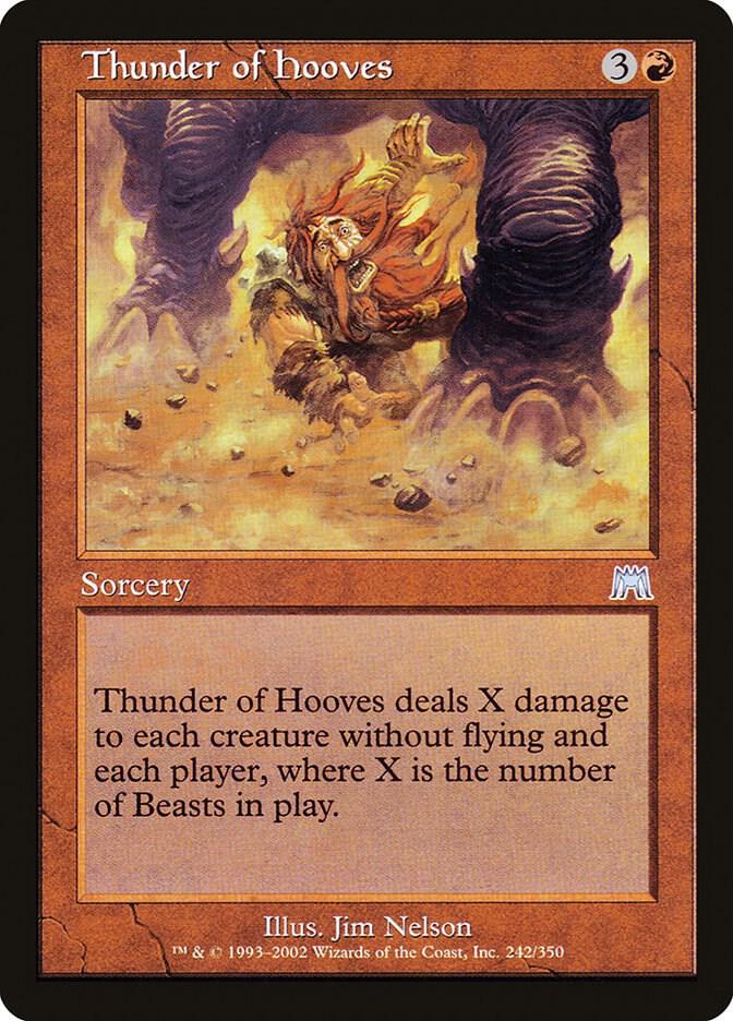 Thunder of Hooves [Onslaught] 242