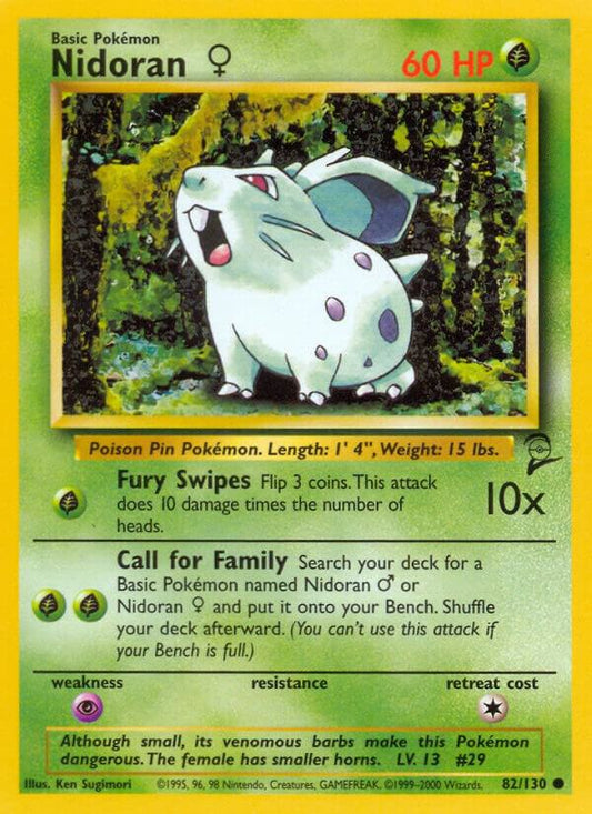 Nidoran F [Base Set 2] 082/130