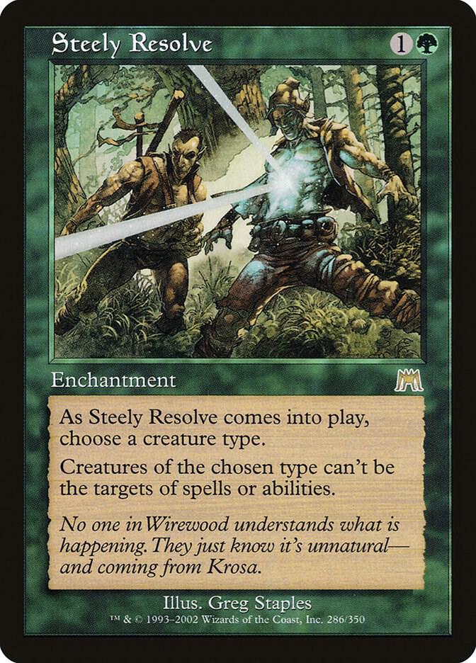 Steely Resolve [Onslaught] 286