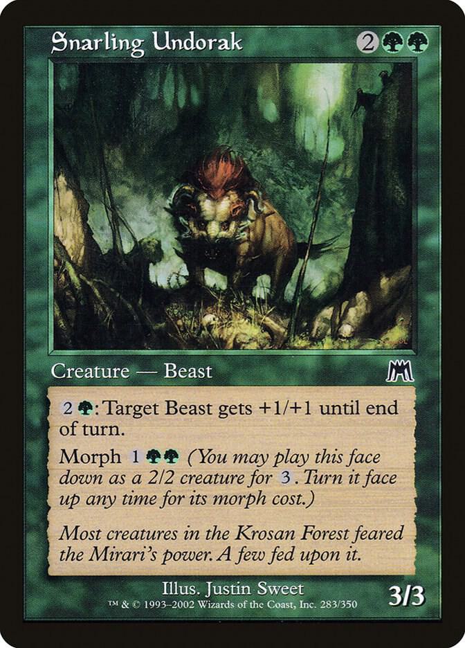 Snarling Undorak [Onslaught] 283