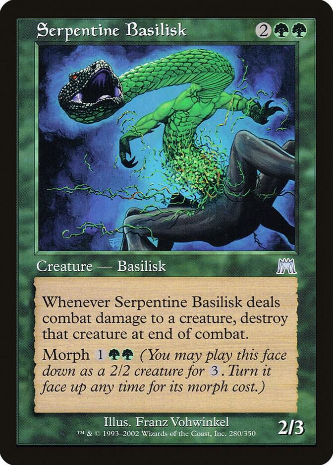 Serpentine Basilisk [Onslaught] 280