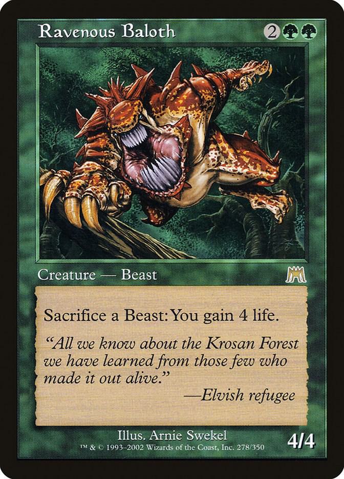 Ravenous Baloth [Onslaught] 278
