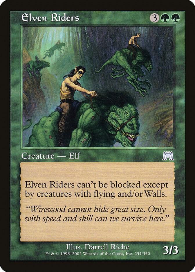 Elven Riders [Onslaught] 254