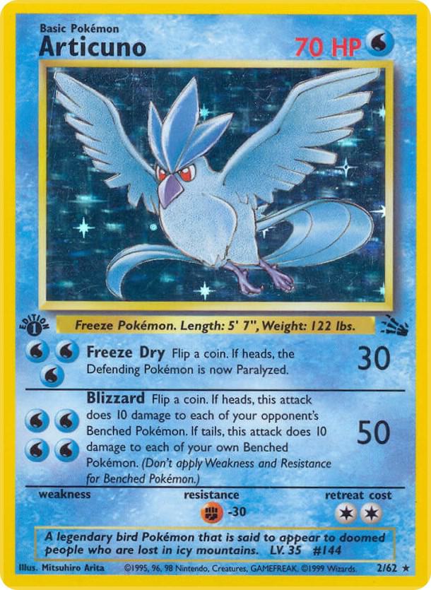 Articuno (2) [Fossil] 02/62