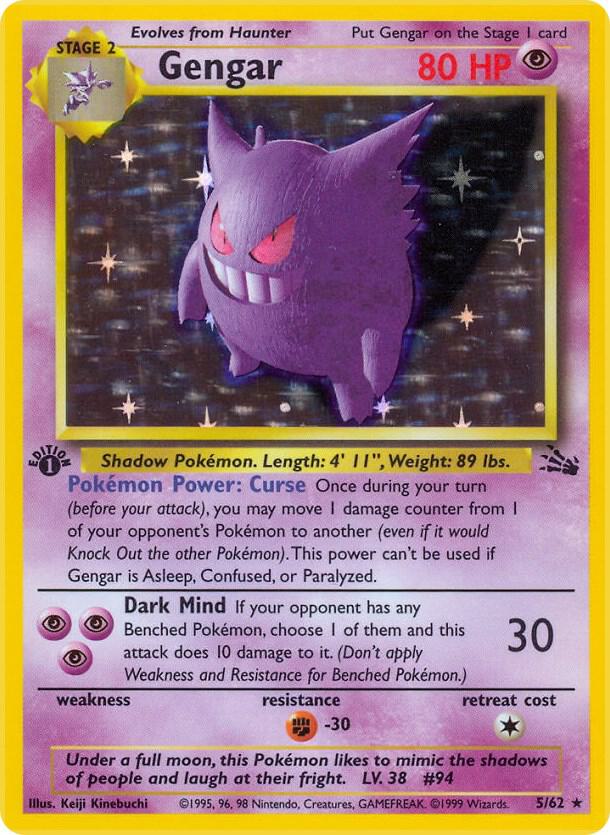 Gengar (5) [Fossil] 05/62