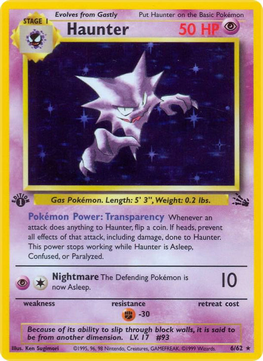 Haunter (6) [Fossil] 06/62
