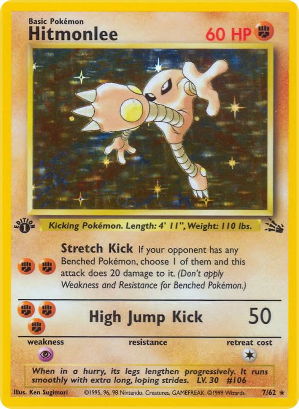 Hitmonlee (7) [Fossil] 07/62