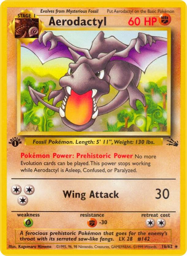 Aerodactyl (16) [Fossil] 16/62