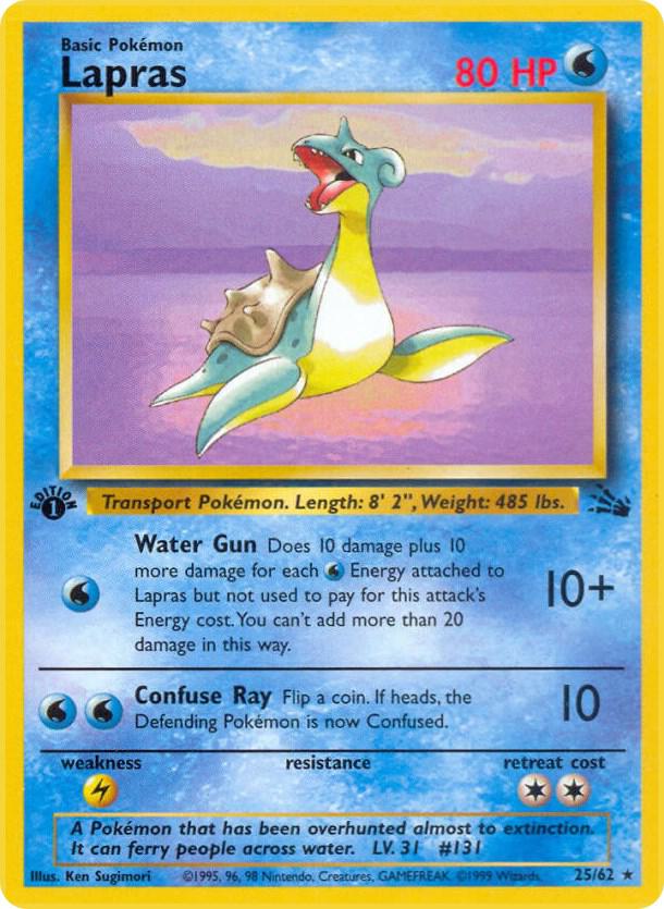 Lapras (25) [Fossil] 25/62