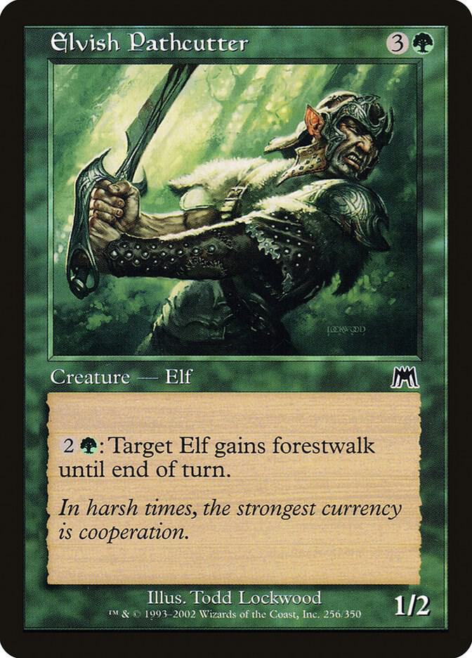 Elvish Pathcutter [Onslaught] 256