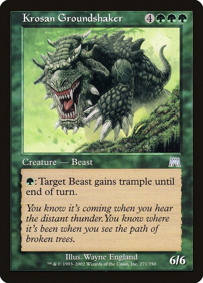 Krosan Groundshaker [Onslaught] 271