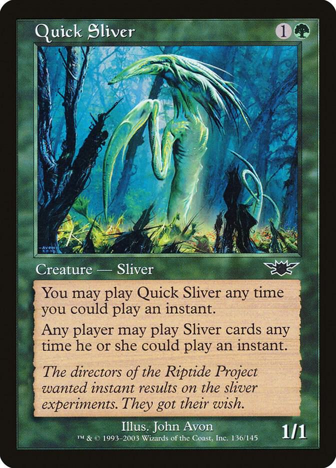 Quick Sliver [Legions] 136