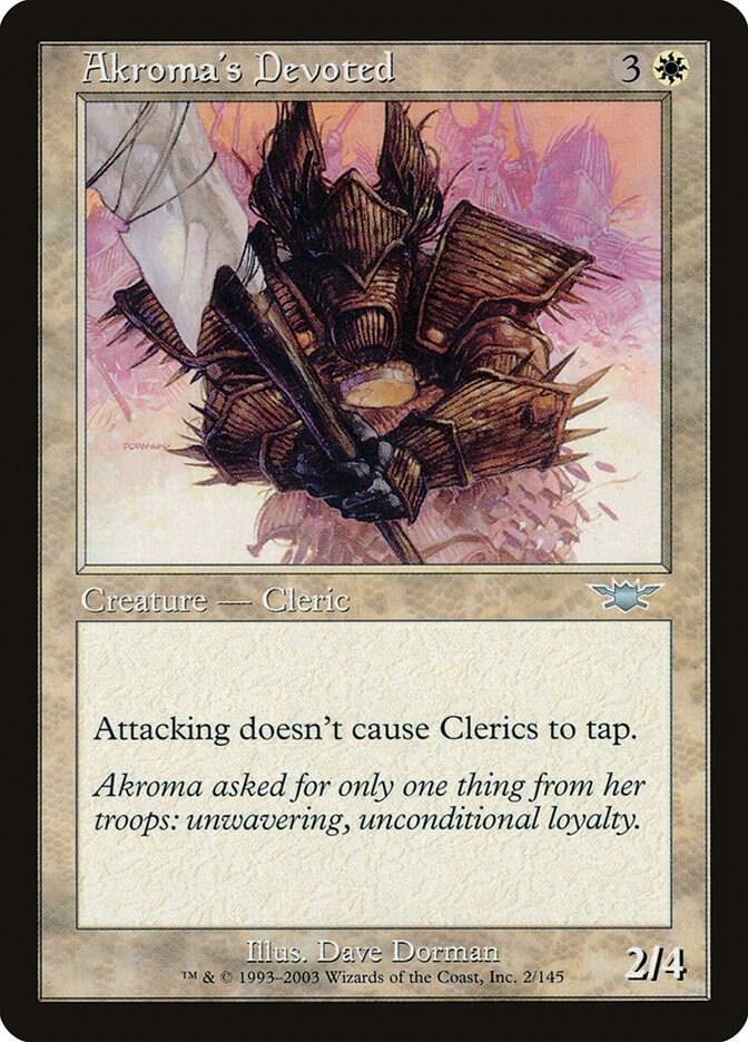 Akroma's Devoted [Legions] 2
