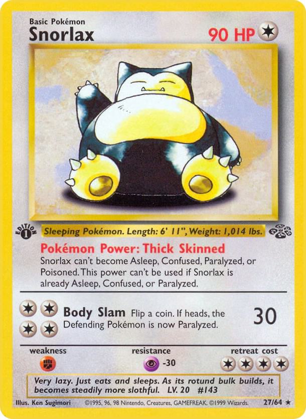 Snorlax (27) [Jungle] 27/64