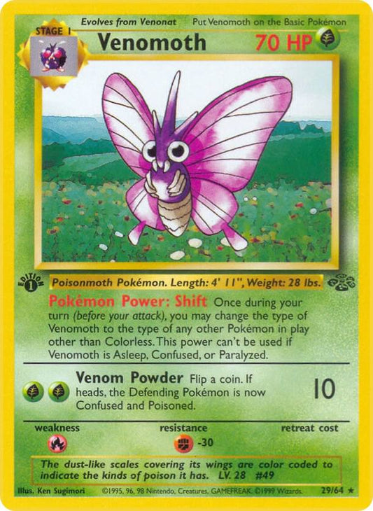 Venomoth (29) [Jungle] 29/64