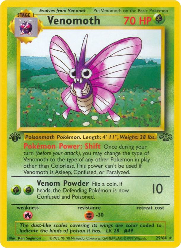 Venomoth (29) [Jungle] 29/64
