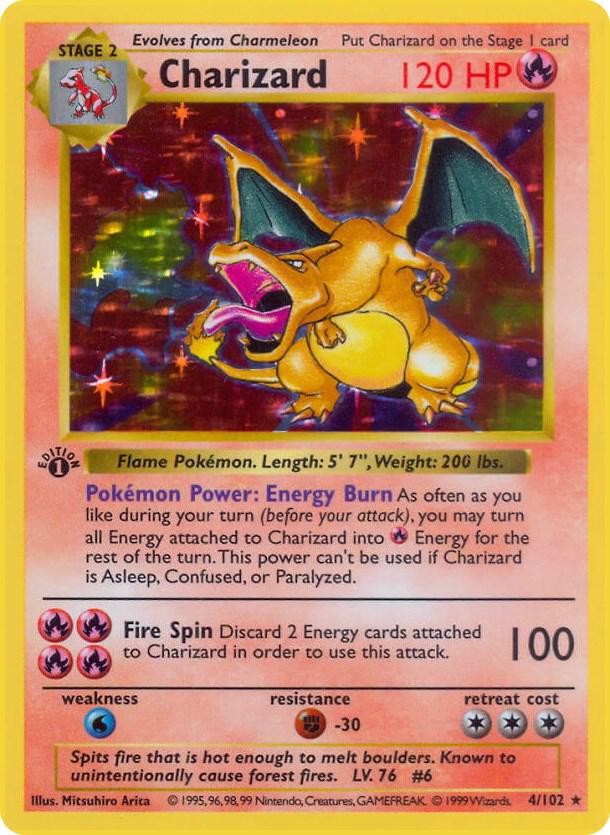 Charizard [Base Set (Shadowless)] 004/102