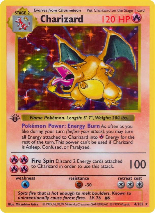 Charizard [Base Set (Shadowless)] 004/102