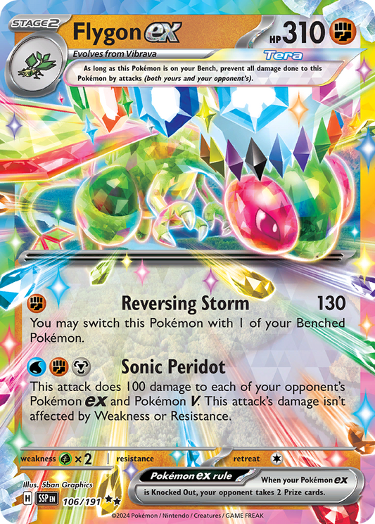 Flygon ex - 106/191 Surging Sparks