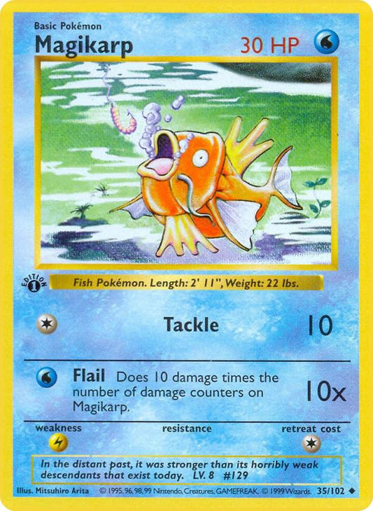 Magikarp [Base Set (Shadowless)] 035/102
