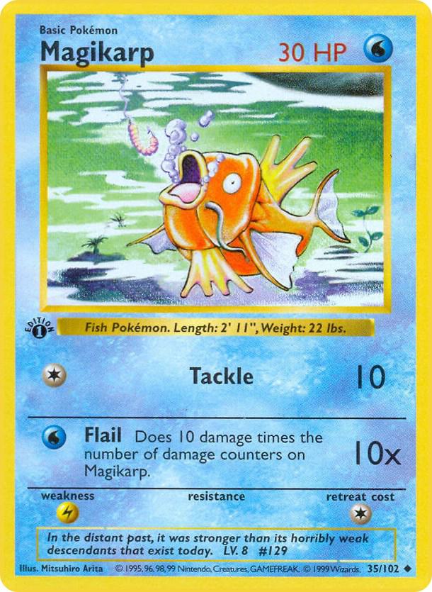 Magikarp [Base Set (Shadowless)] 035/102