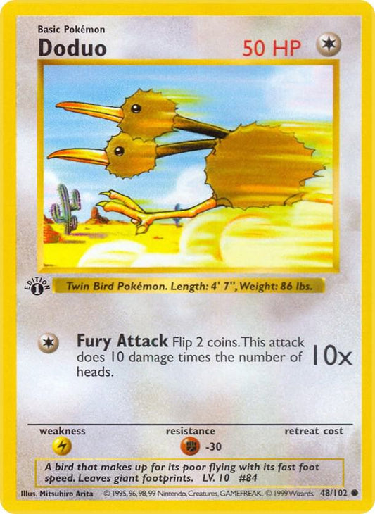 Doduo [Base Set (Shadowless)] 048/102