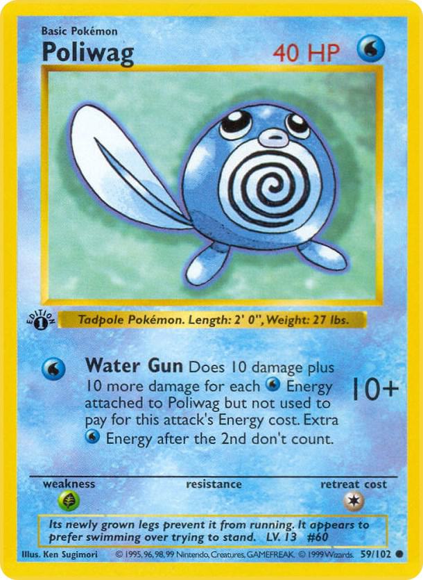 Poliwag [Base Set (Shadowless)] 059/102