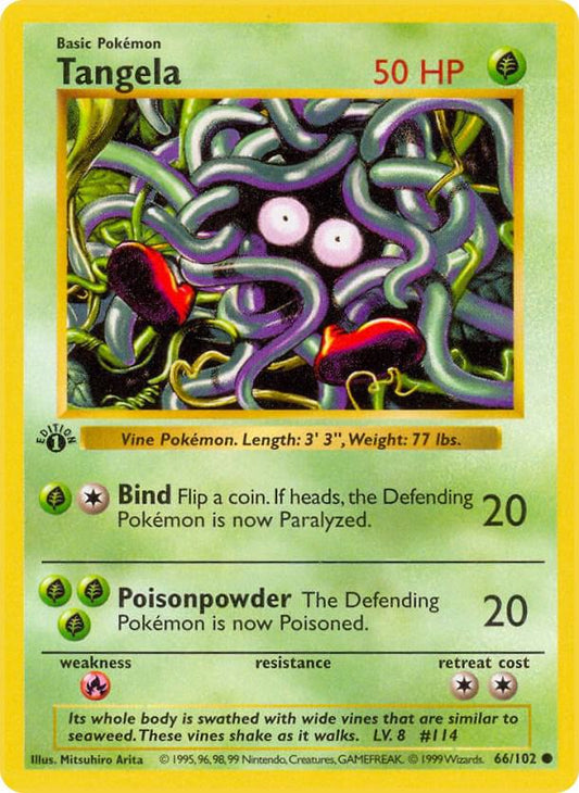 Tangela [Base Set (Shadowless)] 066/102