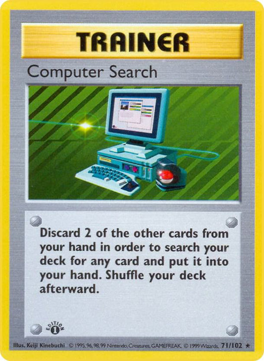 Computer Search [Base Set (Shadowless)] 071/102