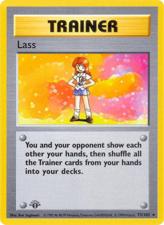 Lass [Base Set (Shadowless)] 075/102