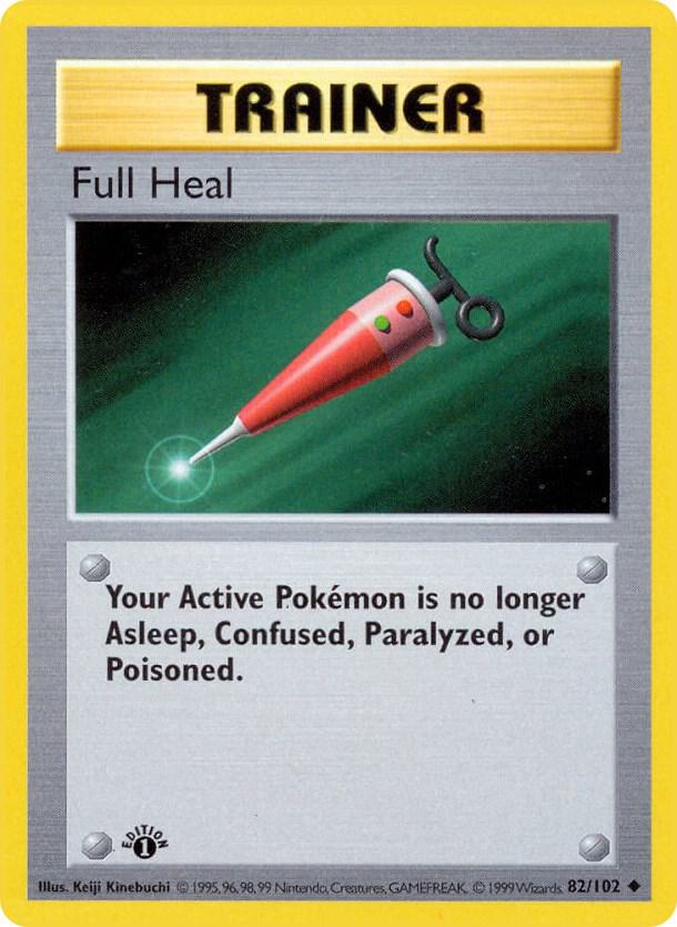 Full Heal [Base Set (Shadowless)] 082/102