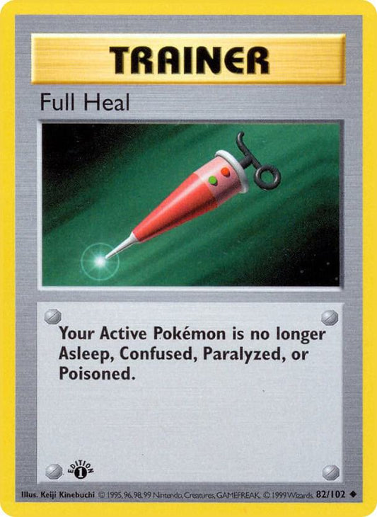 Full Heal [Base Set (Shadowless)] 082/102