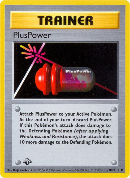 PlusPower [Base Set (Shadowless)] 084/102