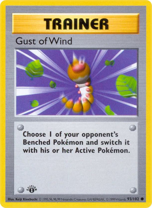 Gust of Wind [Base Set (Shadowless)] 093/102
