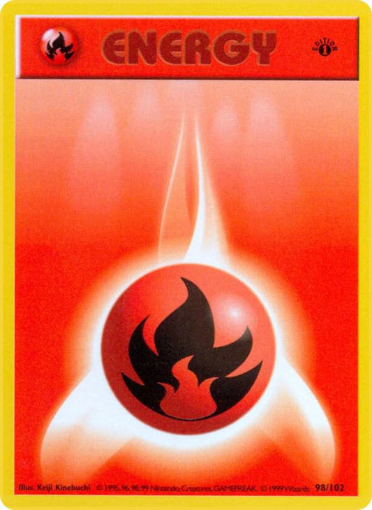 Fire Energy [Base Set (Shadowless)] 098/102