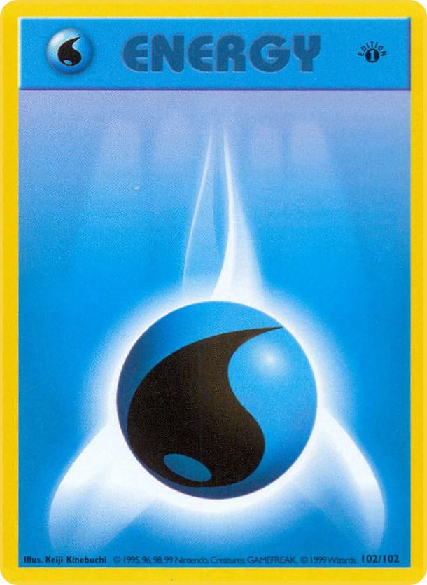 Water Energy [Base Set (Shadowless)] 102/102