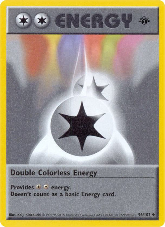 Double Colorless Energy [Base Set (Shadowless)] 096/102