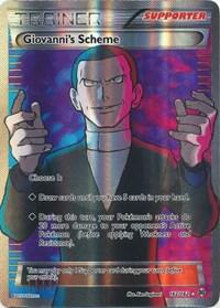Giovanni's Scheme (Full Art) [XY - BREAKthrough] 162/162