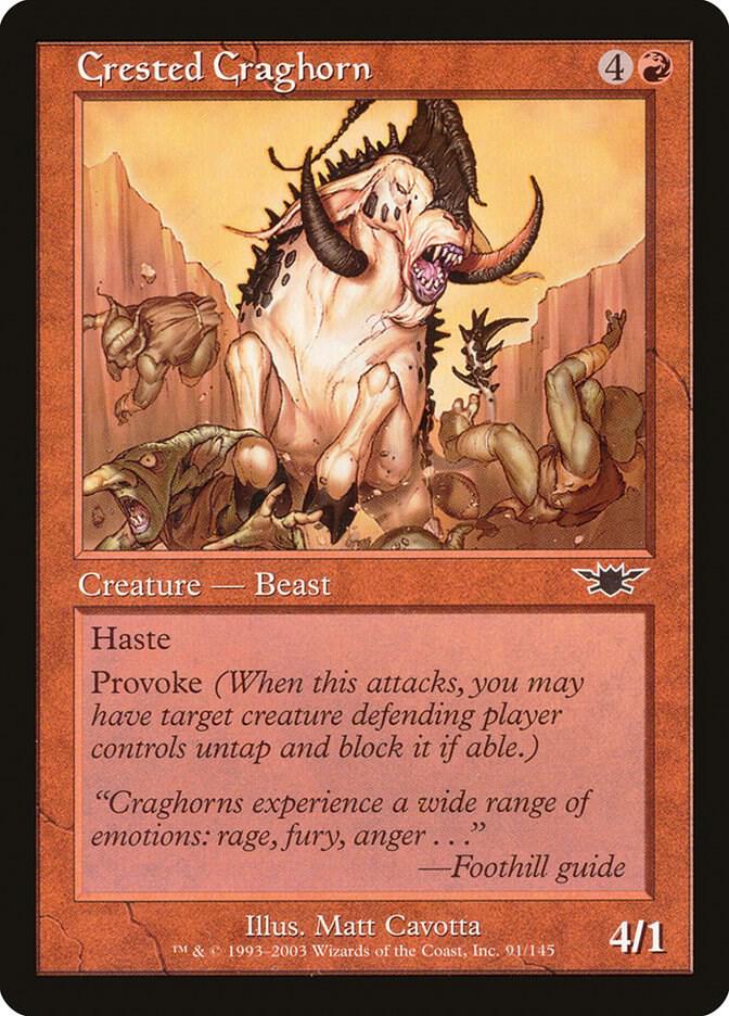 Crested Craghorn [Legions] 91