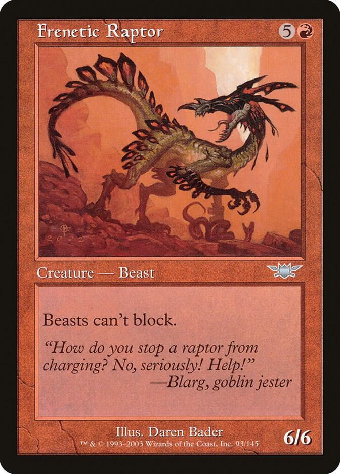Frenetic Raptor [Legions] 93